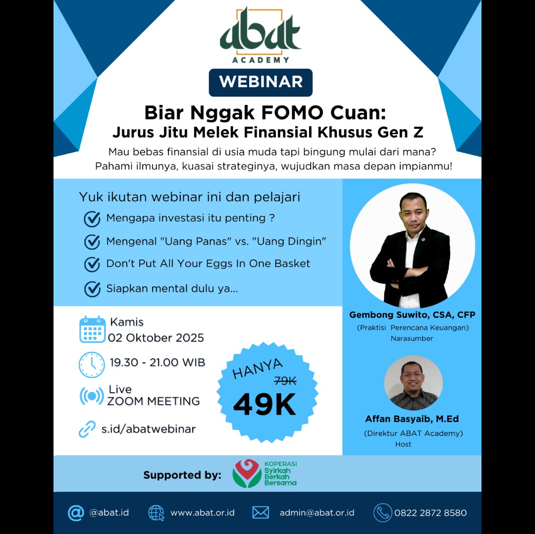 Biar Nggak FOMO Cuan:  Jurus Jitu Melek Finansial Khusus Gen Z
