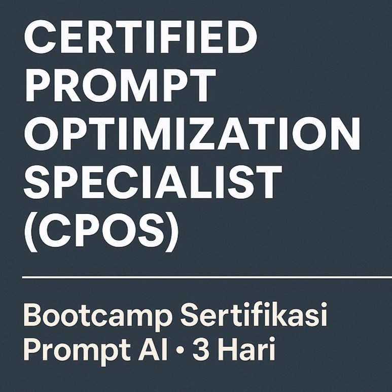 Certified Prompt Optimization Specialist (CPOS)