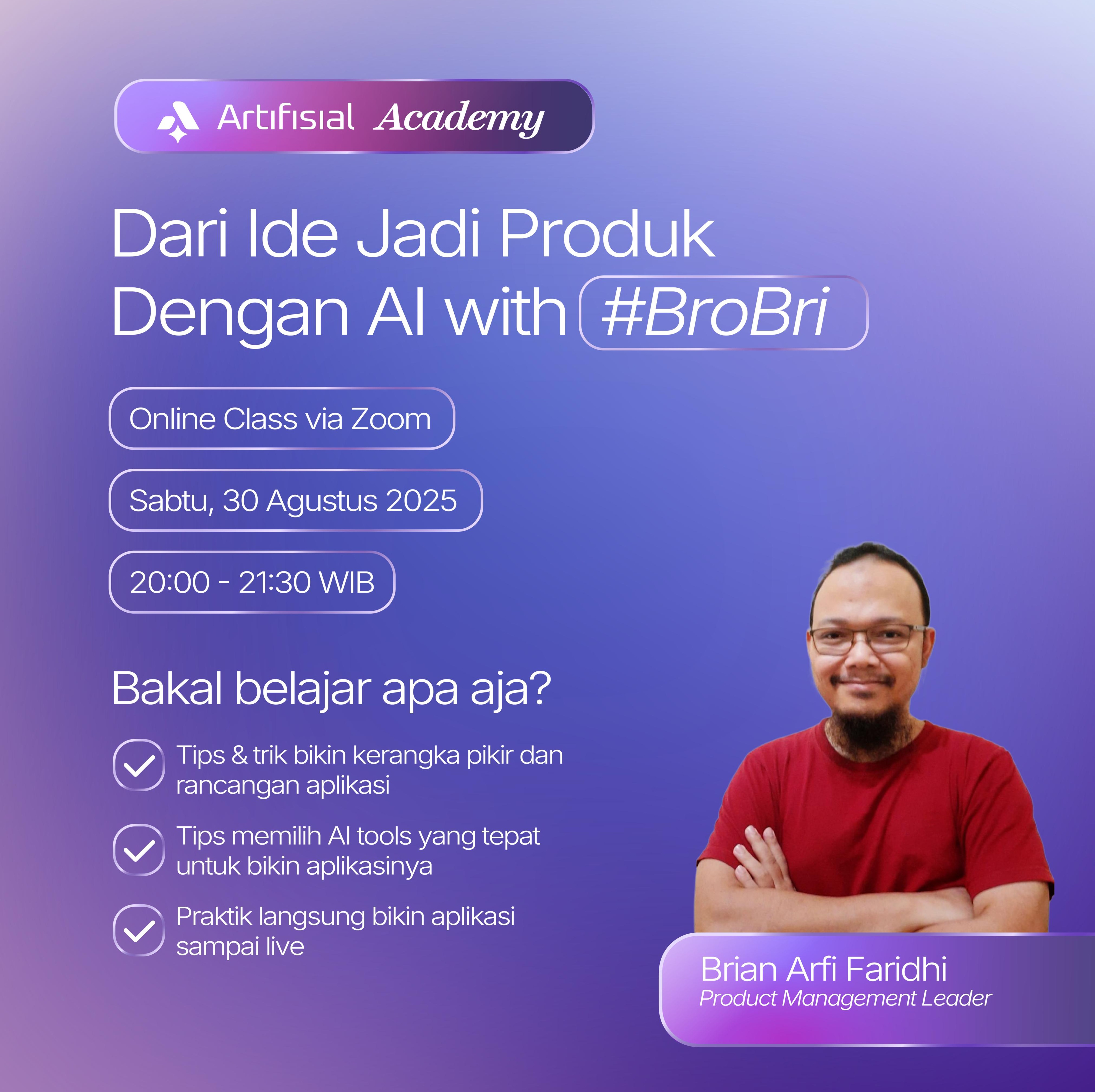 Dari Ide Jadi Produk dengan AI