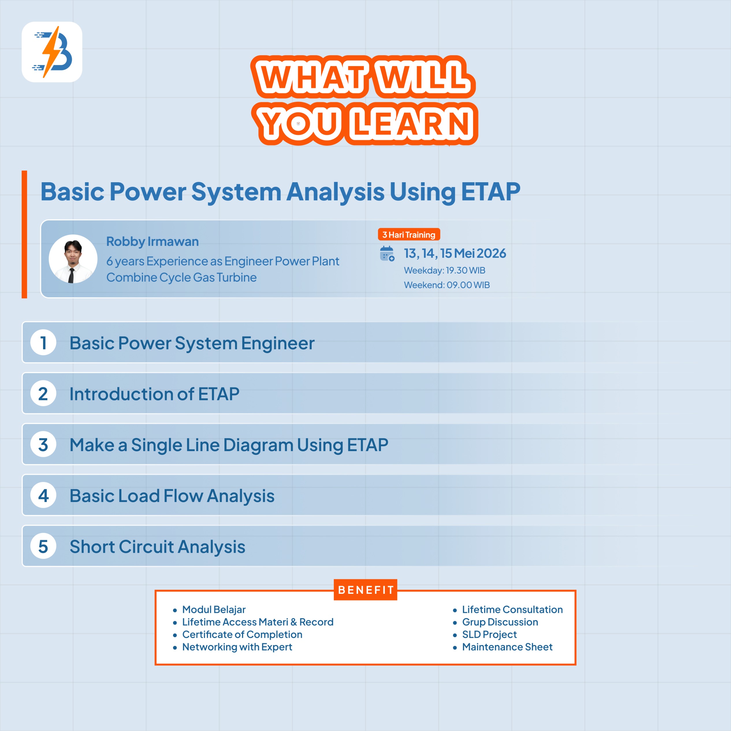 Power System Analysis Using Etap Mei 2026 | Belajar Elektro