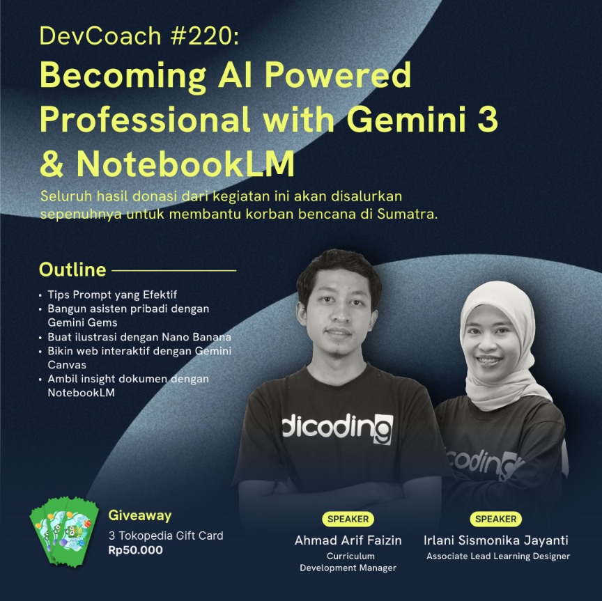 DevCoach 220: Code For Humanity | Becoming AI Powered Professional with Gemini 3 & NotebookLM