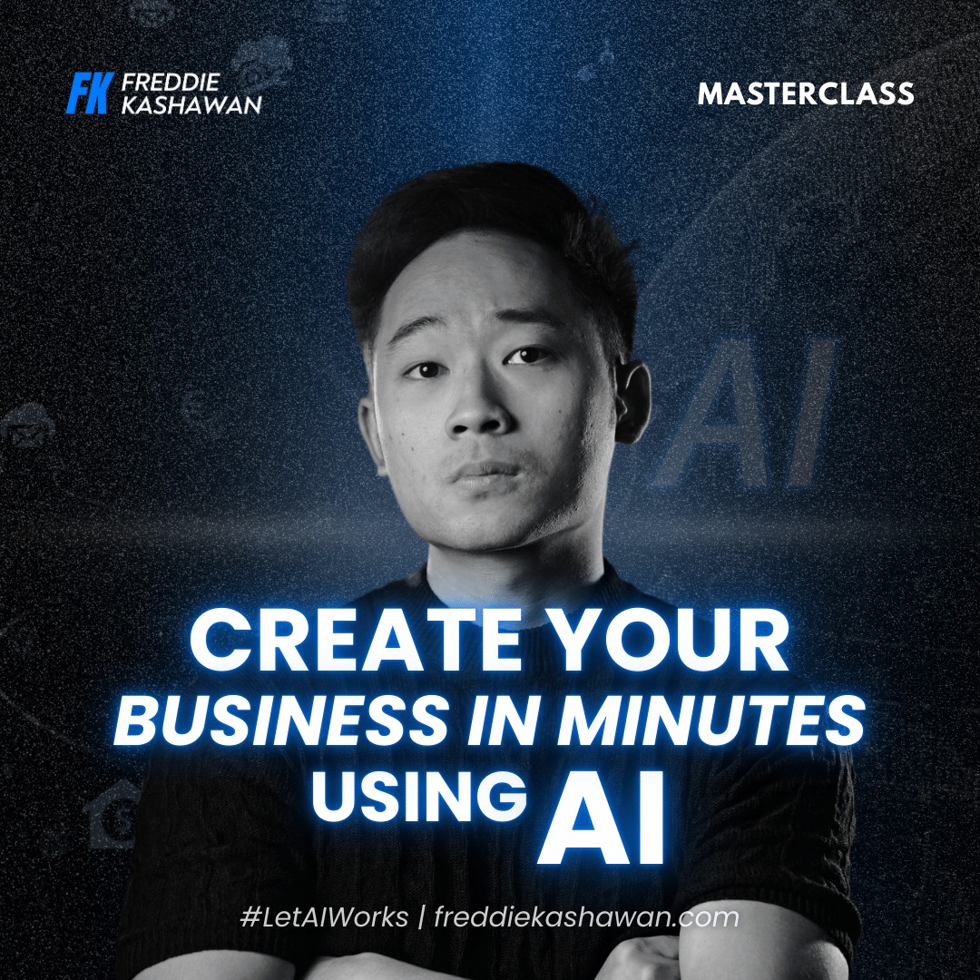 Buat Bisnis Dalam Hitungan Menit Pakai AI