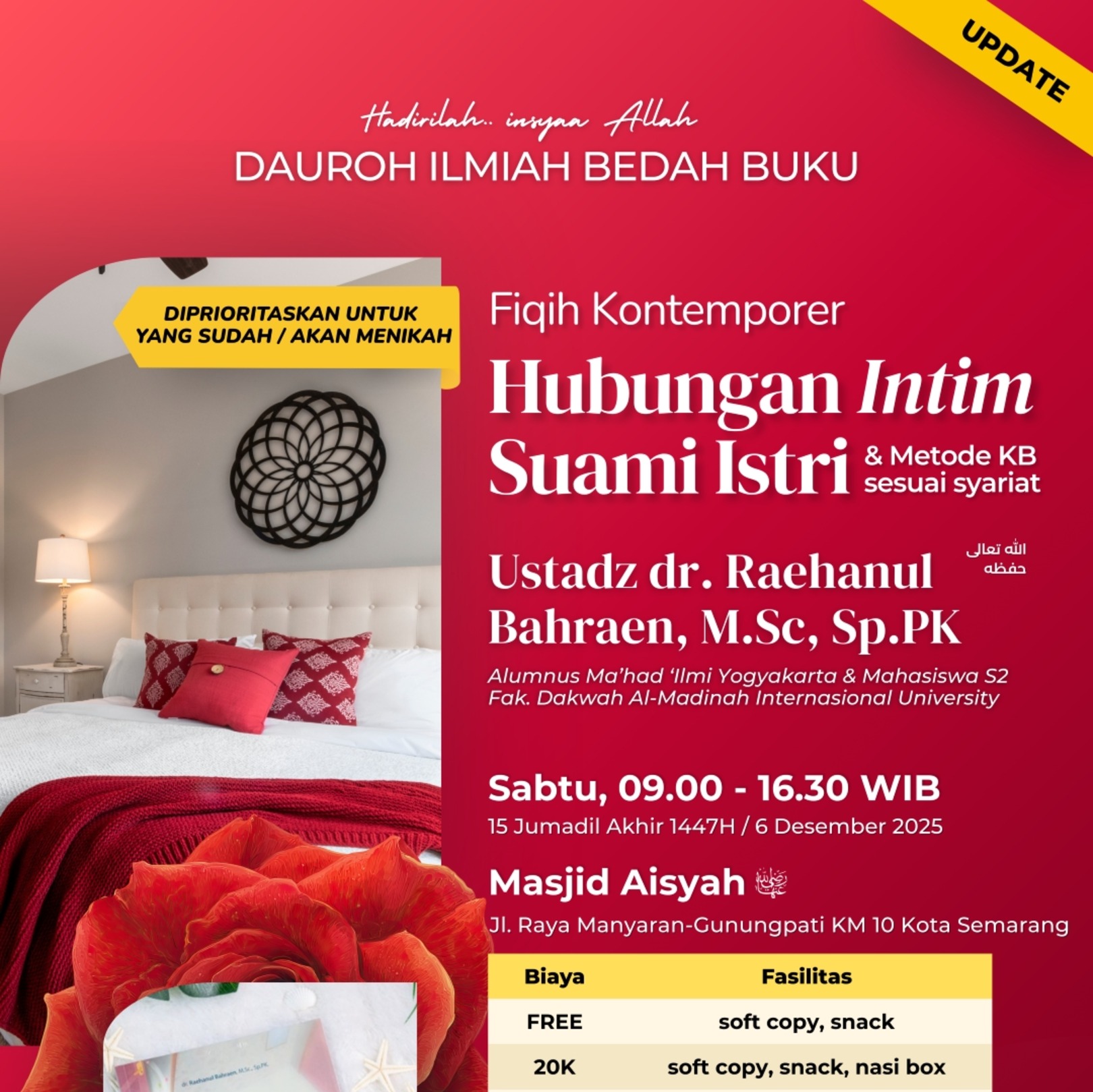 Dauroh Ilmiah Bedah Buku