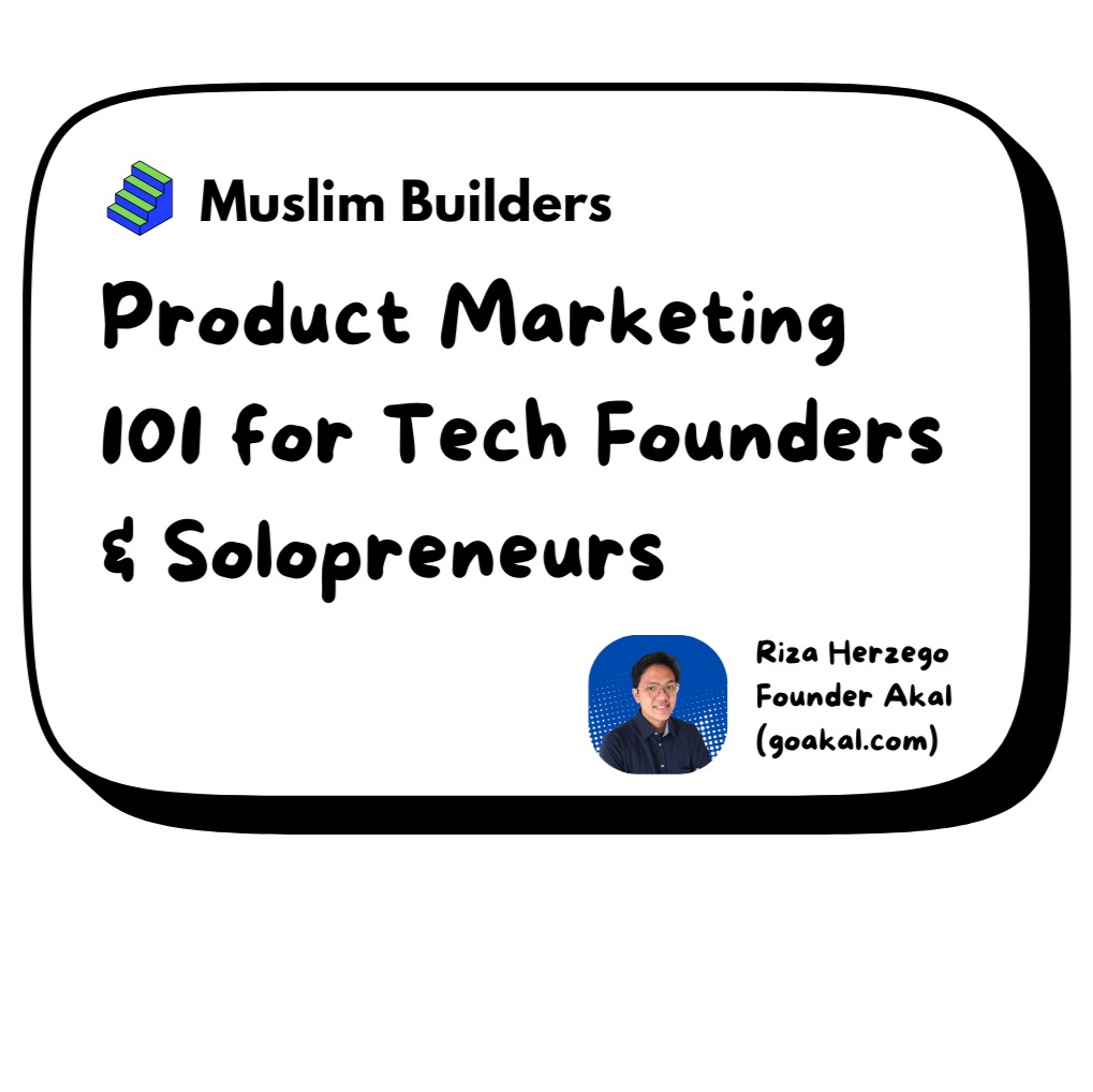 Product Marketing 101 for Tech Founders & Solopreneurs