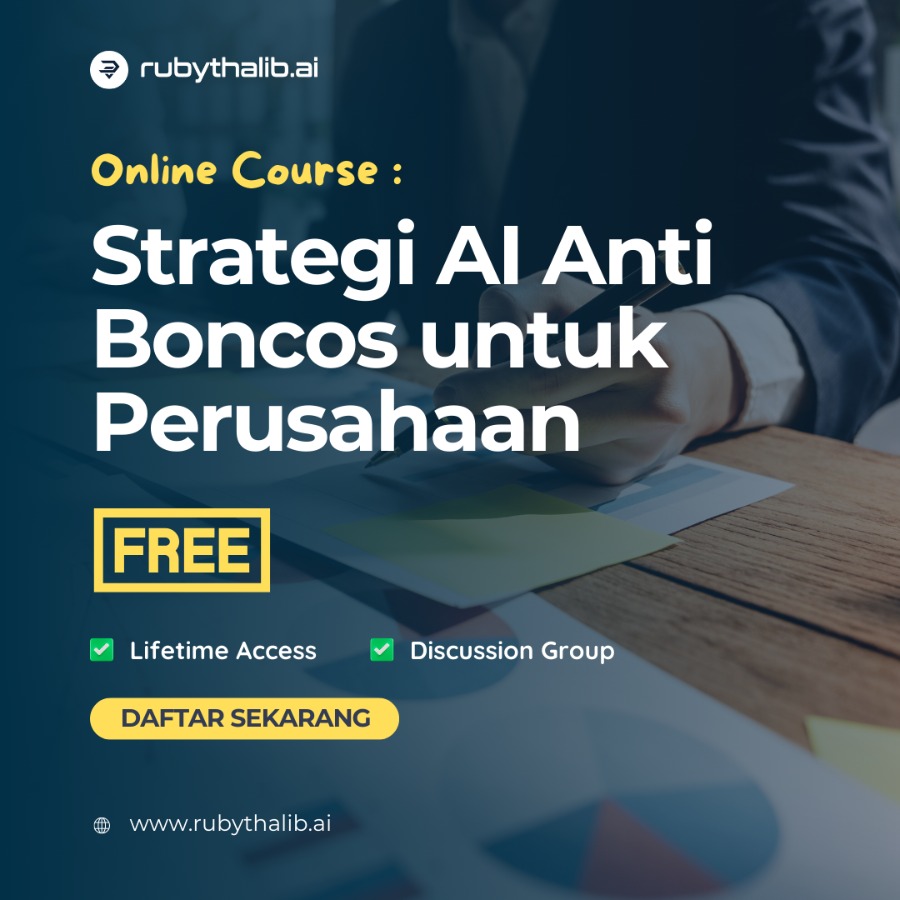 [FREE] Course - Strategi AI Anti Boncos untuk Perusahaan